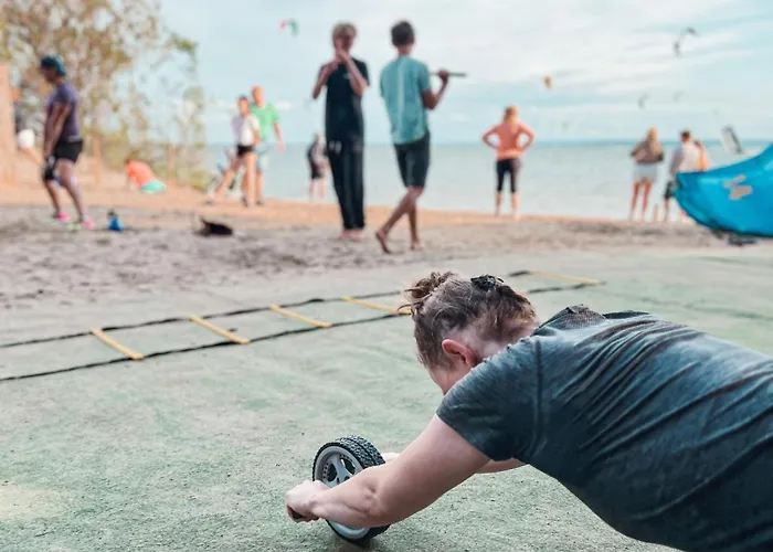 营地 Przyczepy Kempingowe 6, Kite Crew Chałupy